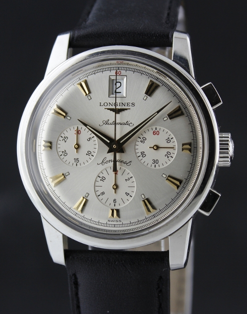 (image for) A Longines Conquest Heritage Chronograph Stainless Steel / L1.641.4